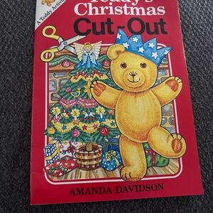Teddy's Christmas Cut Out Activity Book
